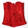 Ruby Red Sexy Jessica Rabbit Style Corset