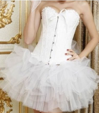 Plus size corset clearance tutu