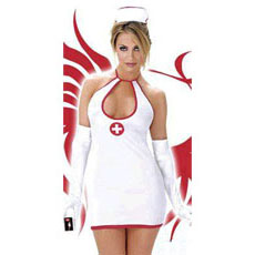 Tight and Sleek Nurse's Uniform