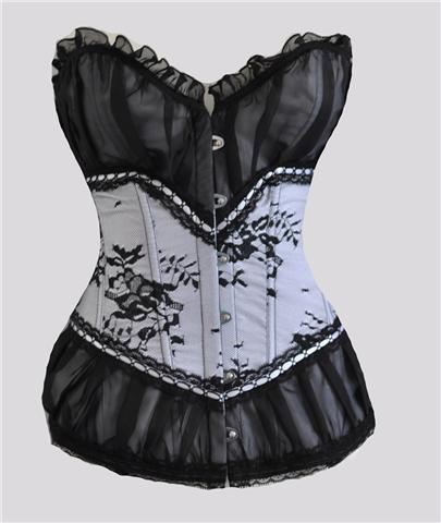 Young brides stunning corset, elegant and chic!