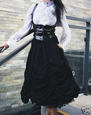 Long Black Lolita Dress