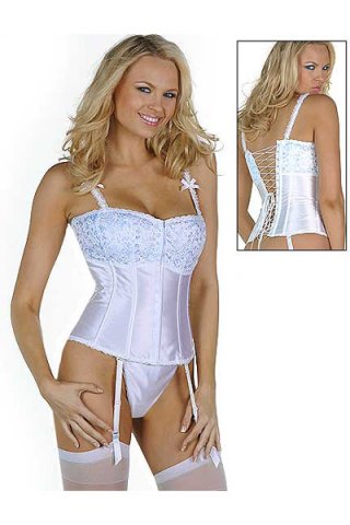 Wedding Corset S-L Stunning Bride Corset White