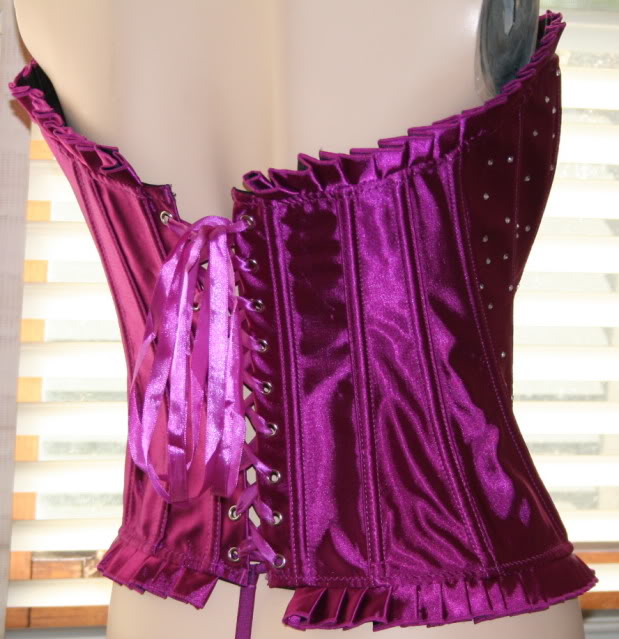 Passion Purple Strong Boned Corset Sm-6L