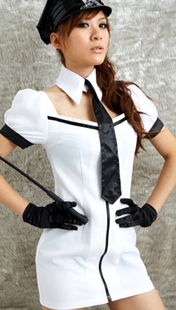 White Police Uniform
